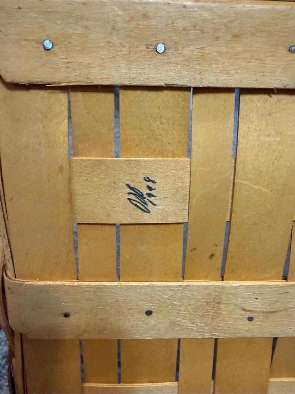 Longaberger serving tray basket